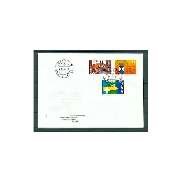 Livraison Express Suisse 1977 - Y & T n.1030/32 -  Timbres de propagande