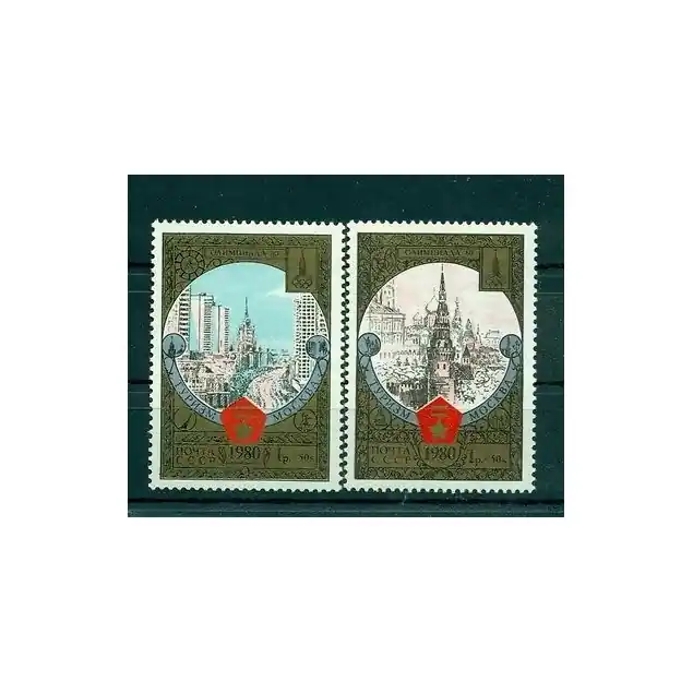 Offre Spéciale URSS 1980 - Y & T n. 4670/71 - Jeux olympiques d'été de 1980 (Michel n. 4927/28)