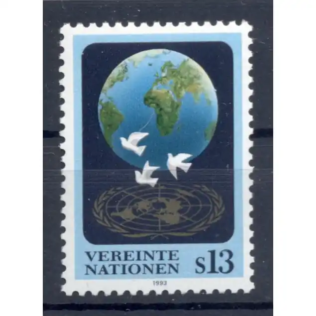 Nations Unies Vienne 1993 - Y & T n.165 -  Série courante (Michel n. 149) Authentique