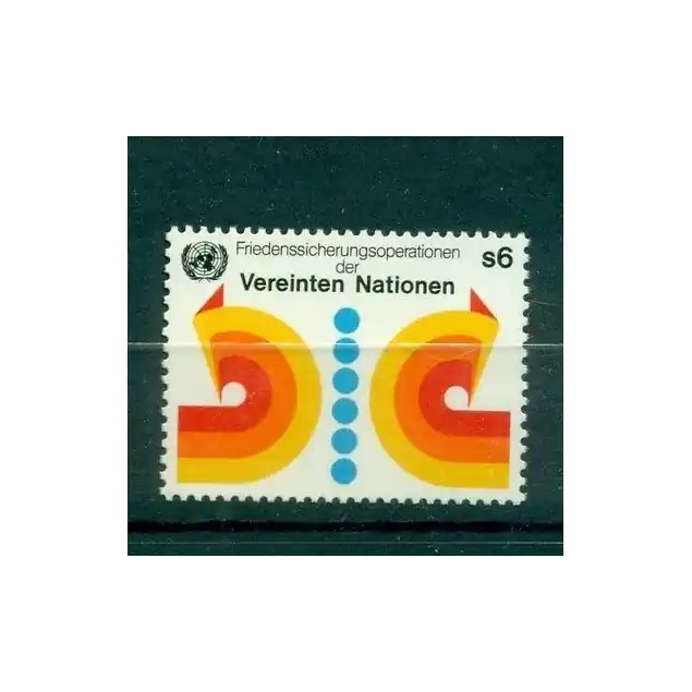 Prix Promo Nations Unies Vienne 1980 - Y & T n.11 - Operations de maintien de la paix