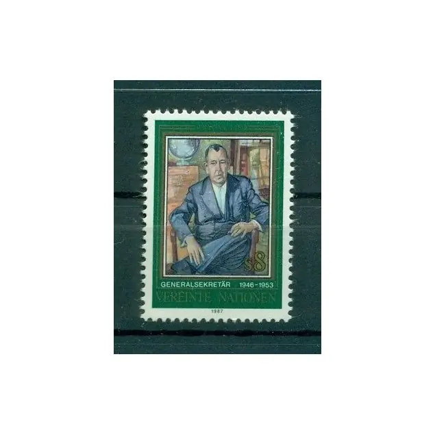 Nations Unies Vienne 1987 - Y & T n. 68 - "Trygve Lie" Quantité Limitée