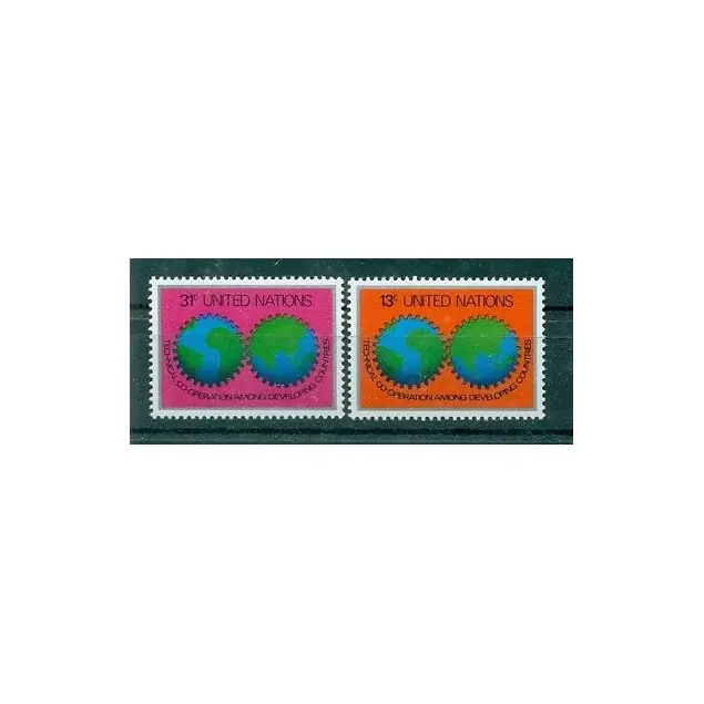 Nations Unies New York 1978 - Y & T n. 294/95  -  CTPD (Michel n. 326/27) Paiement Sécurisé