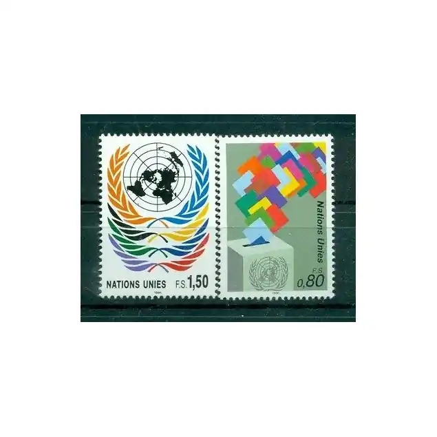 Must-Have Nations Unies Genève 1991- Y & T n. 208/09 - Série courante (Michel n. 200/01)