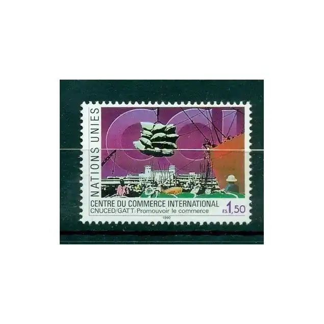 Nations Unies Genève  1990 - Y & T n.186 - Centre du Commerce International (Michel n. 182) Commande En Gros