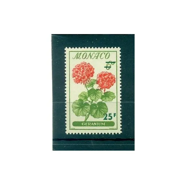 Haute Qualité Monaco 1959 - Y & T  n. 518 - Fleurs