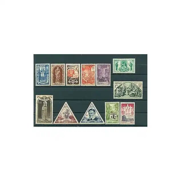 Monaco 1951 - Y & T  n. 353/64 - Année Sainte Nouvel Arrivage