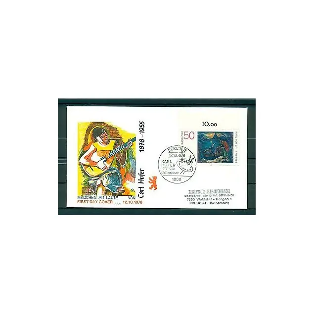 Berlin Ouest  1978 - Y & T n.534 - Karl Hofer Commande En Gros