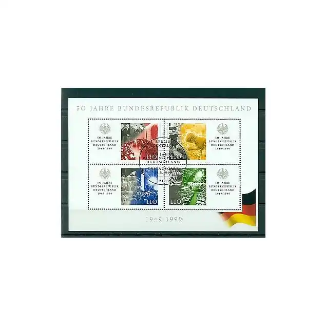 Acheter Direct Allemagne 1999 - Michel feuillet n. 49 - République fédérale d'Allemagne