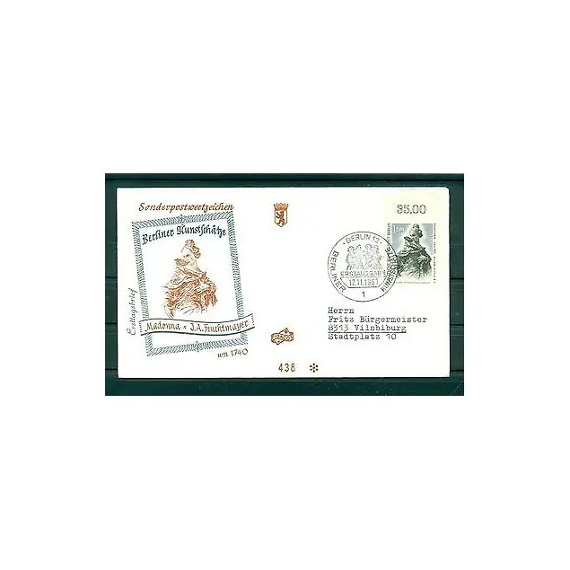 Berlin Ouest  1967 - Y & T n.282 - Trésors des Musées de Berlin Bon Marché