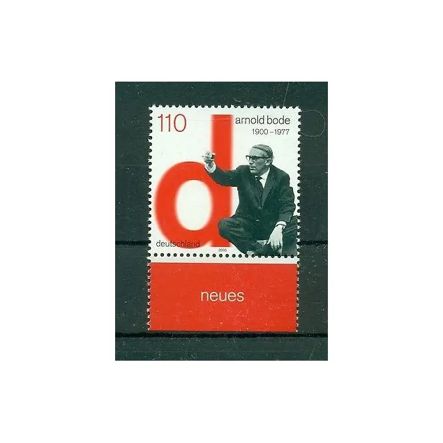 Promotion Saisonnière Allemagne  2000 - Y & T n. 1987 - Arnold Bode