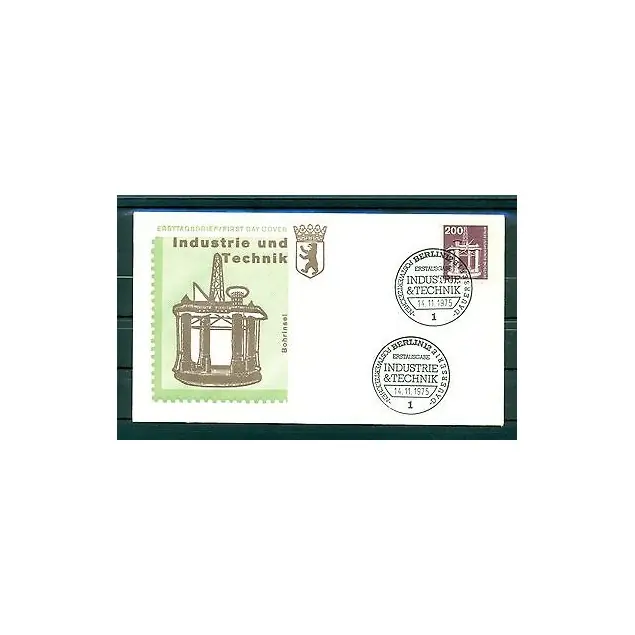 Prix Choc Berlin Ouest  1975 - Y & T n.470 - Série courante