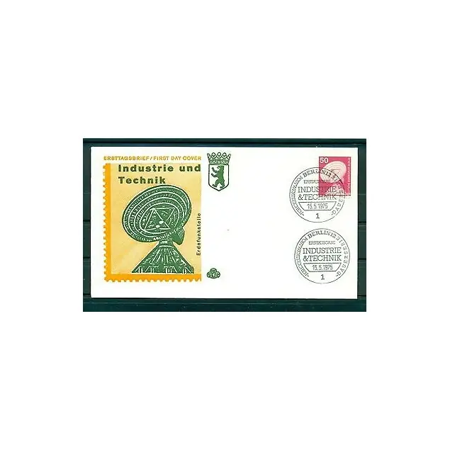 Nouveauté Berlin Ouest  1975 - Y & T n.463- Série courante