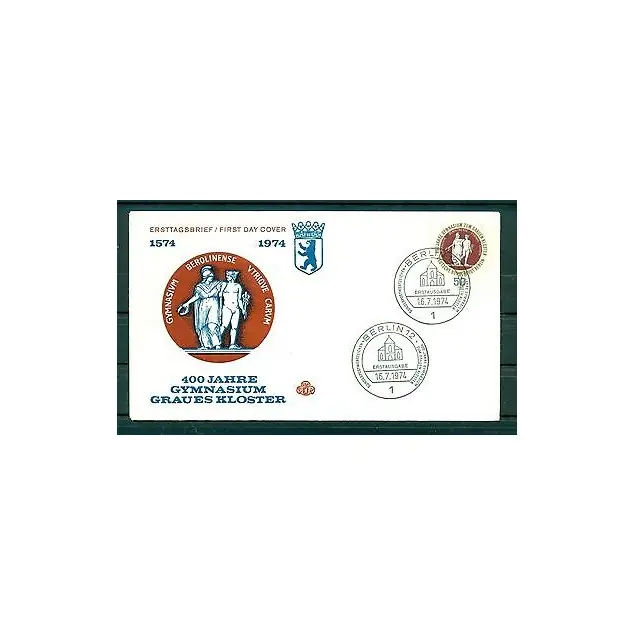 Berlin Ouest  1974 - Y & T  n.436 - Lycée du Cloître des Frères Gris Prix Bas