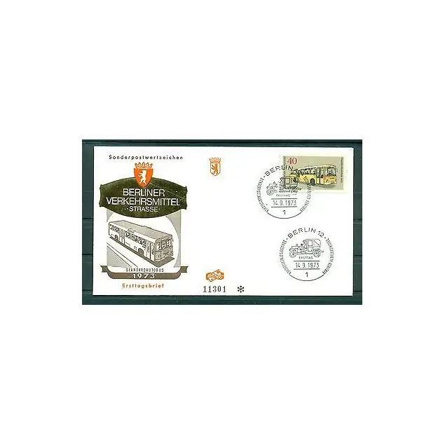 Nouvel Arrivage Berlin Ouest  1973 - Michel n.422 - Transports à Berlin (II)