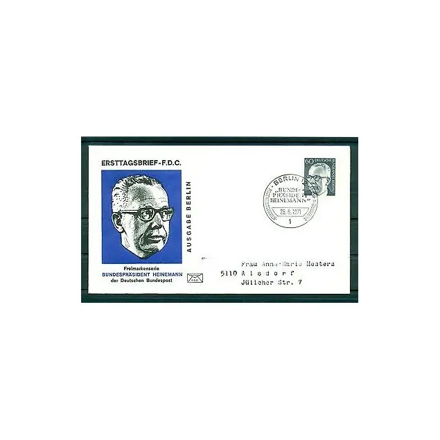 Promotion Berlin Ouest  1971 - Y & T n.347 - Série courante