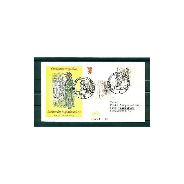 Prix Réduit Berlin Ouest  1969 - Y & T n.306 - Berlin au XIXe siècle (I)