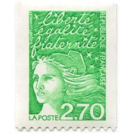 Timbre de collection France - 3100a Roulette Numro Rouge Certifié