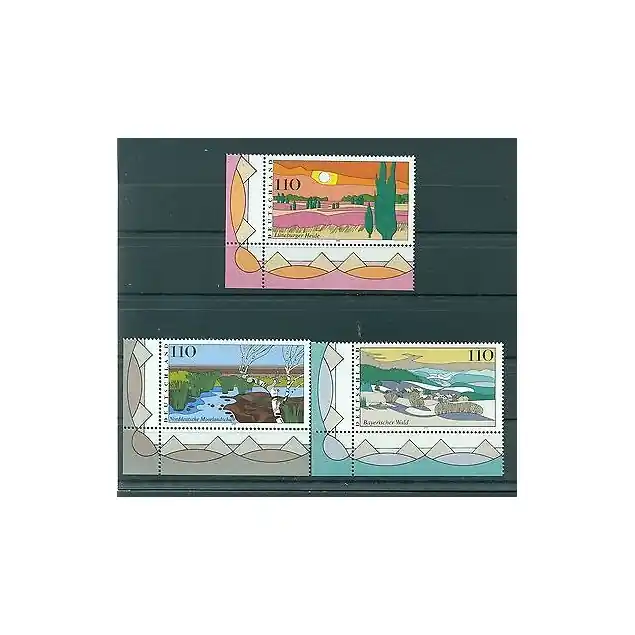 Quantité Limitée Allemagne  1997 - Michel n. 1943/45 - Images de l'Allemagne