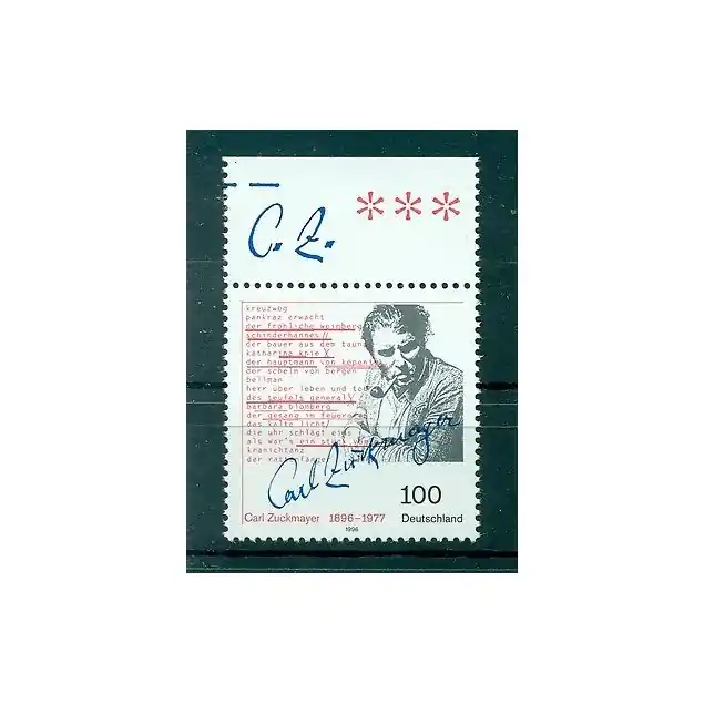 Allemagne  1996 - Michel n. 1893 - Carl Zuckmayer Offre Exclusive