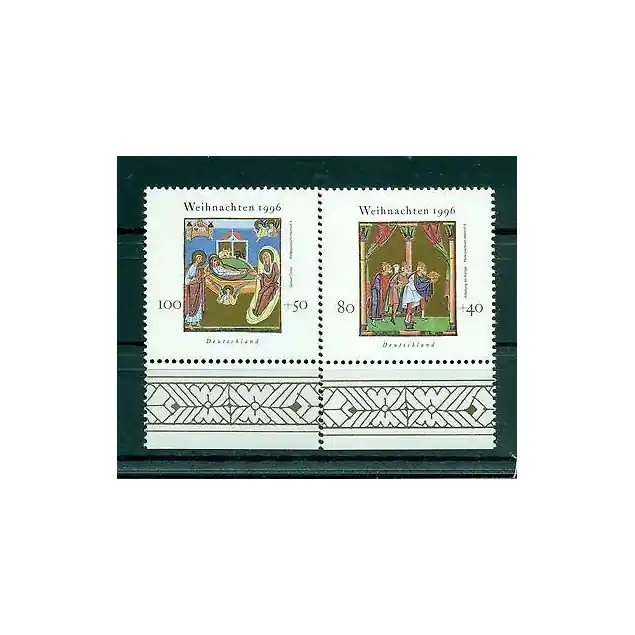 Allemagne  1996 - Michel n. 1891/92 - Noël Offre Limitée