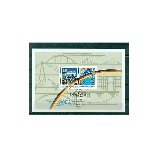 Allemagne  1990 - Michel feuillet n. 22 - Chute du Mur de Berlin Prix Choc