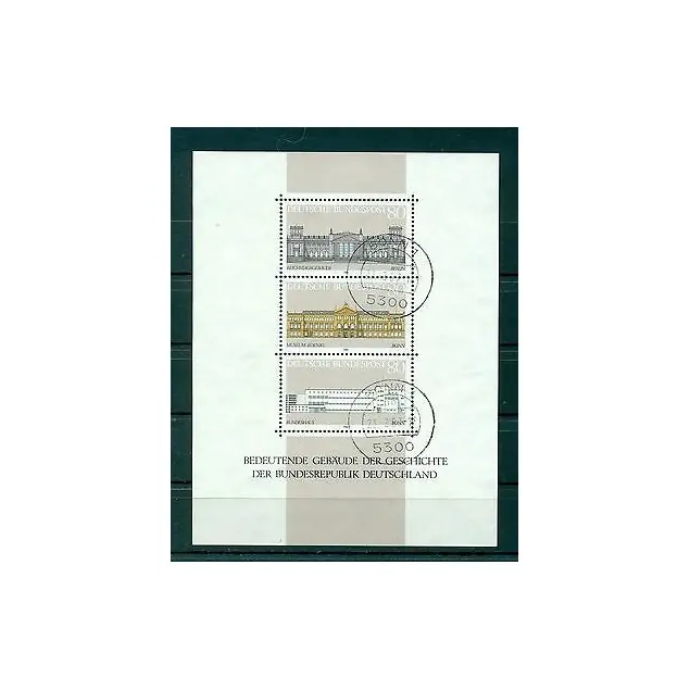 Allemagne  1986 - Michel feuillet n. 20 - Principes fondamentaux de la démocratie Vente Flash