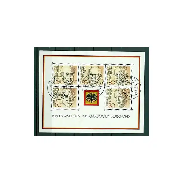 Meilleur Prix Allemagne 1982 - Michel feuillet n. 18 - Présidents de la République Fédérale Allemande