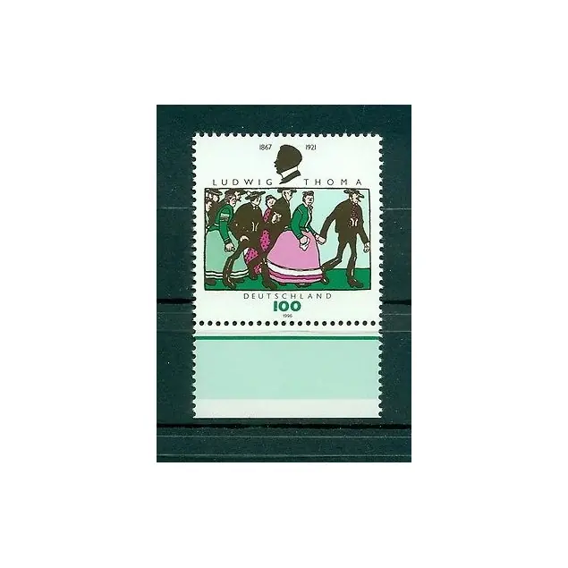 Allemagne  1996 - Michel n. 1870 - Ludwig Thoma Offre Limitée