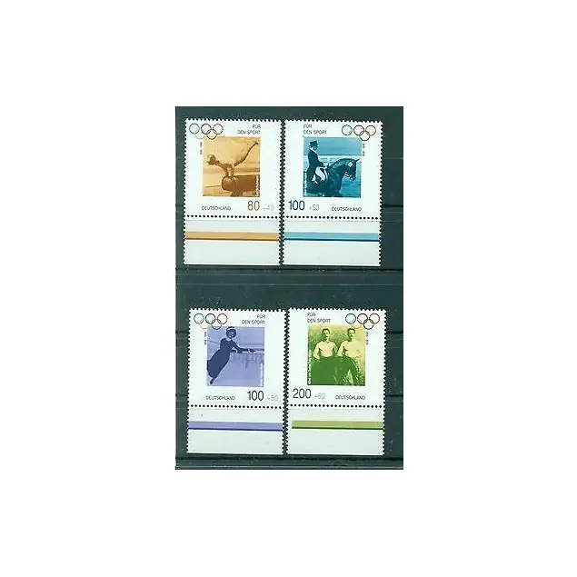 Allemagne  1996 - Michel n. 1861/64 - Centenaire des Jeux olympiques Soldes