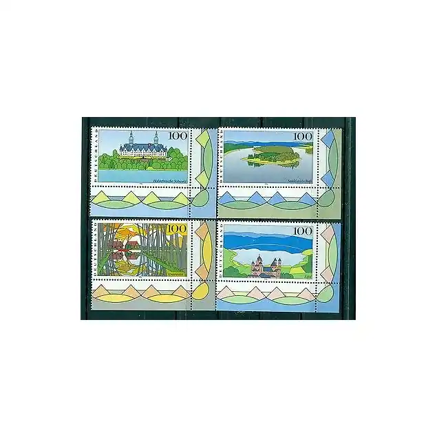 Populaire Allemagne  1996 - Michel n. 1849/52 - Images de l'Allemagne