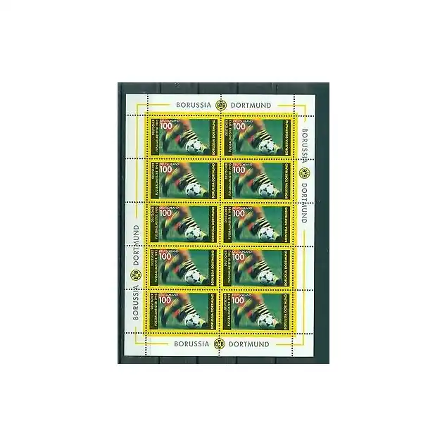 Allemagne  1995 - Y & T n. 1665 - Champion d'Allemagne de football, 1995 Quantité Limitée