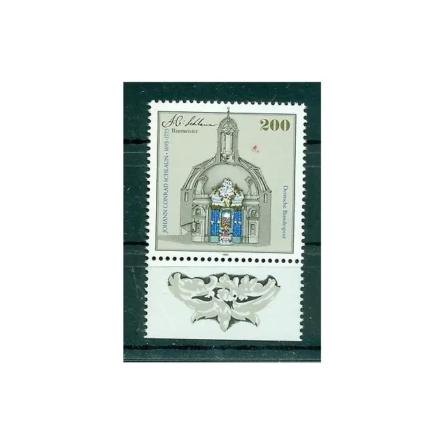 Prix Choc Allemagne  1995 - Michel n. 1787 - Johann Conrad Schlaun