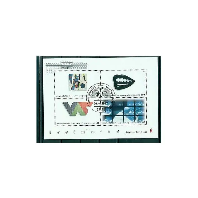 Premium Allemagne  1997 - Michel feuillet n.39 - Documenta Kassel