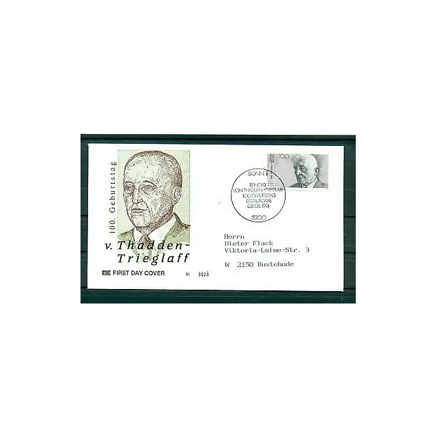 Allemagne 1991 - Y & T n.1388 - Reinold von Tadden - Trieglaff Nouveauté