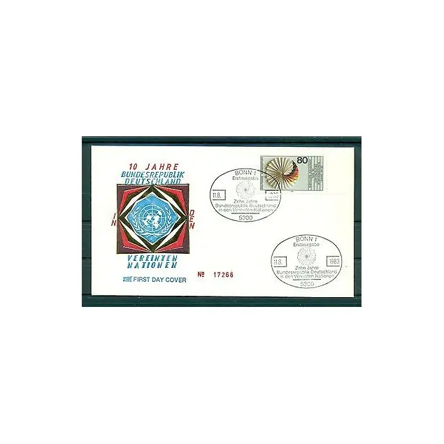 Allemagne 1983 - Y & T n.1017 - Nations Unies Fait Main