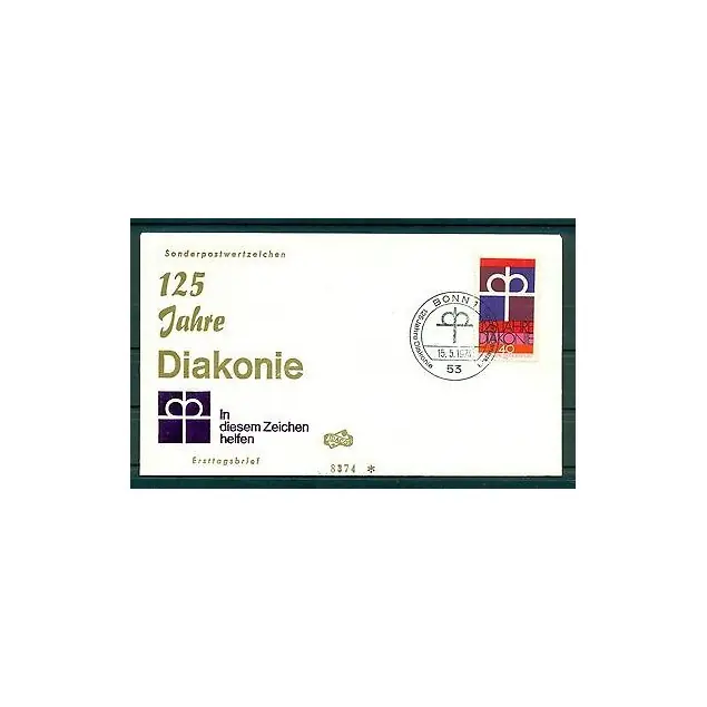 Allemagne  1974 - Y & T n.659 - Oeuvres diaconales Livraison Gratuite