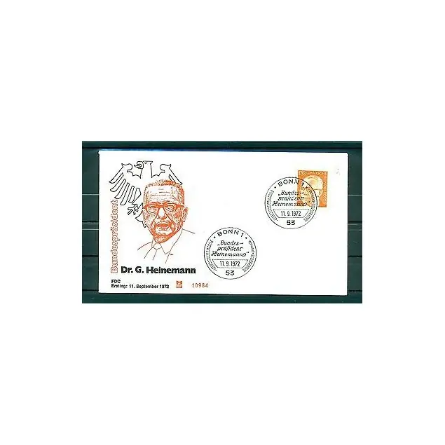 Allemagne 1972 - Y & T n.516 G - Série courante Nouvel Arrivage