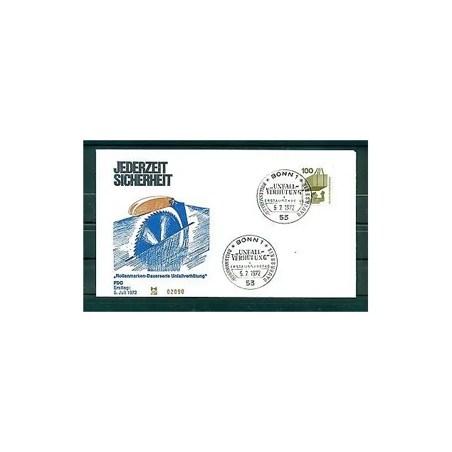 Allemagne 1972/73 - Y & T n.577 - Série courante Authentique