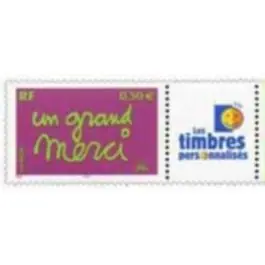 Livraison Mondiale Timbre de collection France - 3637Aa Personnalis TP