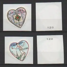 Édition Limitée Timbre de collection France - 3632C et 3633C Roulettes