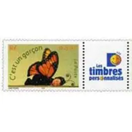 Timbre de collection France - 3635A Personnalis TP Retour Gratuit
