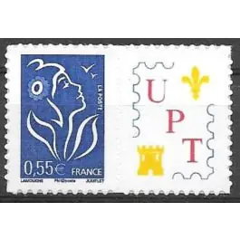 Timbre de collection France - 3802Da Personnalis TP AutoAdhsif Livraison Gratuite