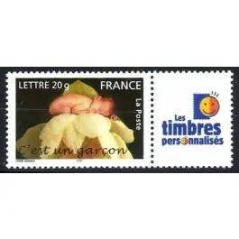 Prix Choc Timbre de collection France - 3805A Personnalis TP