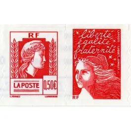 Timbre de collection France - 3716 Paire Horizontale Affaire À Saisir