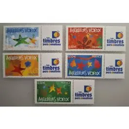 Gros Lot Timbre de collection France - 3722A/26A Personnalis TP