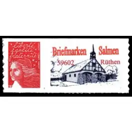 Artisanat Timbre de collection France - 3729Ac Personnalis TP AutoAdhsif