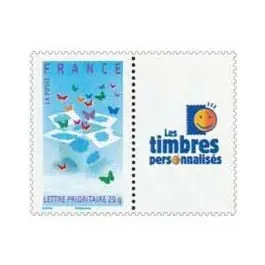 Timbre de collection France - 4082A Personnalis TP Garantie Incluse