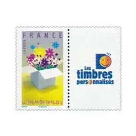Timbre de collection France - 4084A Personnalis TP Retour Gratuit