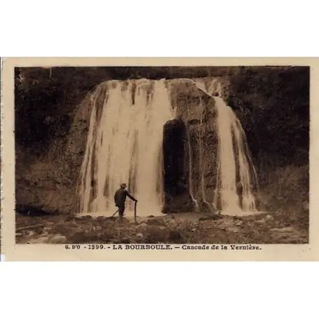 Seulement Aujourd’hui Carte postale 63 - La Bourboule - Cascade de la Verniere