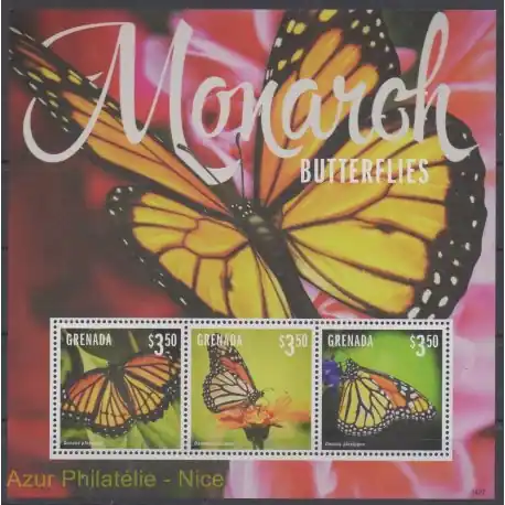Populaire Grenade - 2014 - No 5664/5666 - Papillons
